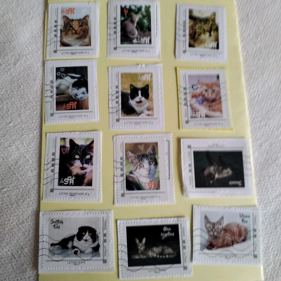 Timbres Collectors, thème les Chats - Photo 1/1