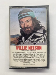 Willie Nelson Always on My Mind by Willie Nelson Cassette, 1982 CBS Inc FCT37951 - Picture 1 of 4