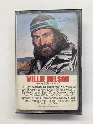 Willie Nelson Always on My Mind by Willie Nelson Cassette, 1982 CBS Inc FCT37951 - Image 1 of 4