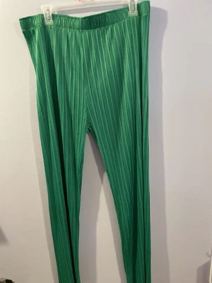 Nanette Lepore Green pants size XL, Nanette Lepore, pants, green, Christmas, - Image 1 of 4