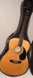 Carlos Full Size Akustikgitarre 40" Gesamtlänge Nr. 405 im Reisekoffer - Bild 1 von 8