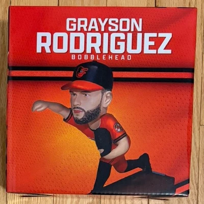 Grayson Rodriguez SGA Bobblehead Baltimore Orioles 5/31/2025 New In Box MLB - Image 1 of 4