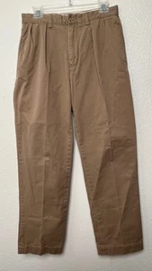 Polo Ralph Lauren Hose Herren 30x30 Beige Andrew Plissee Biesen Vintage - Bild 1 von 18