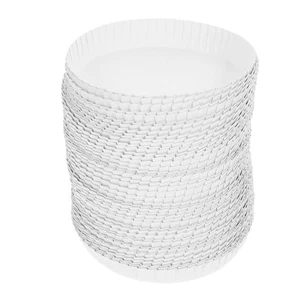 Cubiertas de tapa de taza de papel desechables de 200 piezas para tapas de viaje de habitaciones - Imagen 1 de 12
