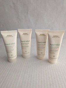Aveda Hand Relief Moisturizing Cream Creme Rosemary 1.4 oz Travel Size Lot 4  - Picture 1 of 5