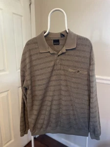 Vintage 80s 90s Men’s XXLg  Grandpa Sweater.Thomson Shirtmakers - Picture 1 of 8