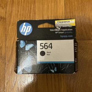 HP 564 Black Original Ink Cartridge, Expire AUG 2026 Sealed - Picture 1 of 3