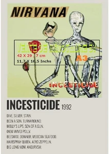 Nirvana Incesticide Promotional - A3 Laminated Poster - Picture 1 of 24