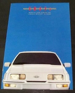 1988 Merkur XR4Ti Dealer Brochure, - NOS - Uncirculated - NEW - Picture 1 of 1