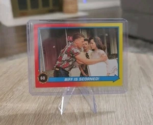 RITORNO AL FUTURO II TRADING CARD #60 BIFF È DISPREZZATO - Foto 1 di 2