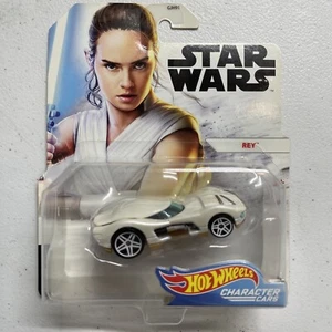 Mattel GMH92 Hot Wheels Disney Star Wars REY Die-Cast 1:64 Character Car - Picture 1 of 4