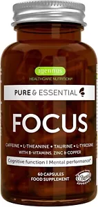 Focus by Igennus Nootropic Brain Supplement for Concentration 60x Tablets - Picture 1 of 10