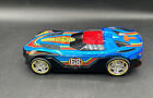 2015 HOT WHEELS CORVETTE LIGHTS & SOUND USED 9.5” LONG WORKS GREAT LOUD & CLEAR