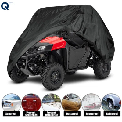 Utility Vehicle Cover Waterproof For Honda Pioneer 500 700 700-4 Deluxe ATV - Image 1 of 4