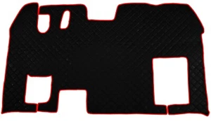 LKW Fußmatten Schwarz Rot passend für Renault Magnum Automatikgetriebe ab 2010 - Bild 1 von 1