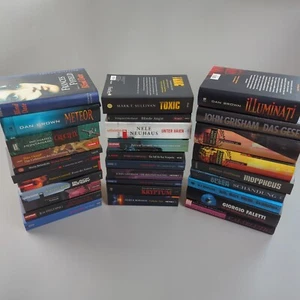 Thriller Konvolut Paket 30x Krimi Sammlung Paket Spannung Psycho | Sehr Gut - Bild 1 von 8