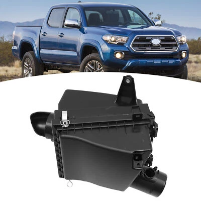 Caixa de purificador de ar carcaça de entrada de ar para 2016 2017-2022 Toyota Tacoma 3.5 preta - Imagem 1 de 4