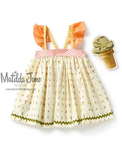 Girls Matilda Jane Platinum Ivory Floral Charmer Lucy Top Size 10 NWOT (3/6) - Picture 1 of 6