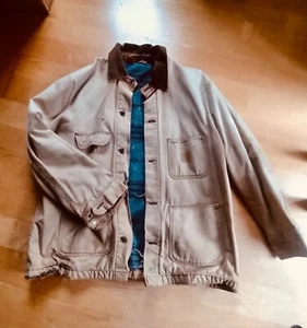 Carhart Vintage-Distressed/Worn/Faded - Blanket Lined Jacket 46/Large - Picture 1 of 6