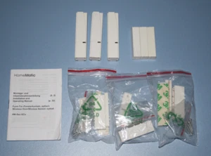eQ-3 Homematic Set mit 3x HM-Sec-SC Fensterkontakt  und Türkontakt magnetisch - Bild 1 von 3