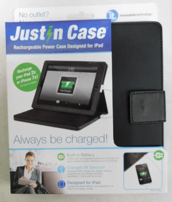 Just In Case Rechargeable Power Case Designed For Ipad And More - Image 1 of 2