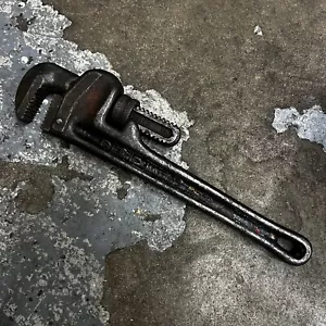 Ridgid Modell 12 Aluminium gerades Rohr Affe Schraubenschlüssel 12"" Werkzeug Vintage - Bild 1 von 5