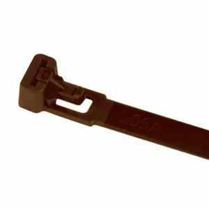 lösbare Kabelbinder BRAUN wiederverwendbar wiederlösbar 100 x 7,6 - 540 x 7,6 mm - Bild 1 von 1