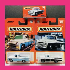 Matchbox Dodge Sweptside - Two Color Variations + POWER GRAB - Picture 1 of 14