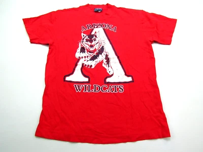 Camiseta De Colección Arizona Wildcats Para Hombres Mediana Antigua Logo Roja Retro Universidad Jansport Camiseta Foto 1 de 4