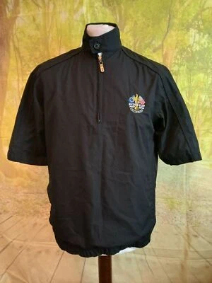 Ryder Cup 2014 Bobby Jones black polyester Golf Top. UK men's size Small - image 1 of 4
