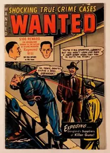 Wanted #53 April 1953 Orbit Golden Age Pre Code Crime Comic Book 6.0 CLEAN! - Picture 1 of 8