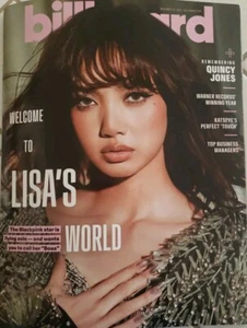 Billboard Magazine November 16 2024 Blackpink LISA'S WORLD LaLisa KPOP Quincy - Picture 1 of 4