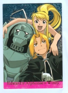 SP25 special trading Card Fullmetal Alchemist anime Edward Alphonse Winry - Picture 1 of 3