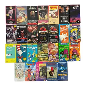 Lot Of 26 Vintage VHS Movies 80’s/90’s  - Picture 1 of 1