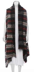 Isabel Marant Striped Wool-Mohair Vest - Picture 1 of 3