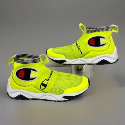 Zapatos deportivos Champion Life para hombre talla 11 amarillo neón Rally Pro J830-0319 Foto 1 de 4