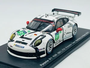 RARE ! SPARK S4229 PORSCHE 911 RSR (991) n°91 Porsche Manthey Le Mans 2014 1.43 - Foto 1 di 5