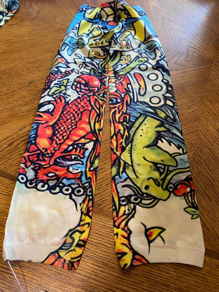 Tatoo Sleeves 1 pair Lobster & Fish 16" L x 3 1/2" W NWOT - Image 1 of 1