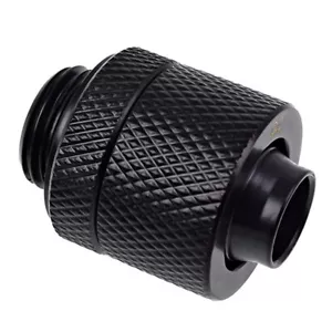 Alphacool G1/4" 10mm ID, 13mm OD Fitting, Black - Picture 1 of 3