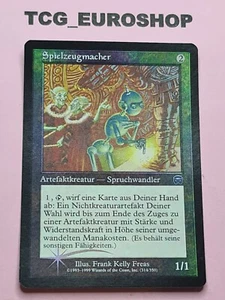 TOYMAKER | FOIL | MERCADIAN MASQUES | MTG | 1999 | GERMAN | NM | #C890 - Picture 1 of 2