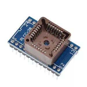 PLCC28 auf DIP24 IC Testbuchse EZ Programmierer Adapter Buchse Universal Konverter - Bild 1 von 2