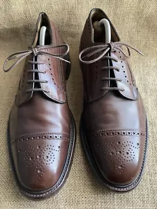Church's CHELMSFORD Brown Leather Cap Toe Derby Shoes Size UK 9.5 G | US 10.5 - Picture 1 of 11