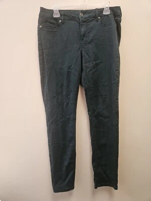 Pantalones ajustados Maurices para mujer talla L verde azulado Foto 1 de 4