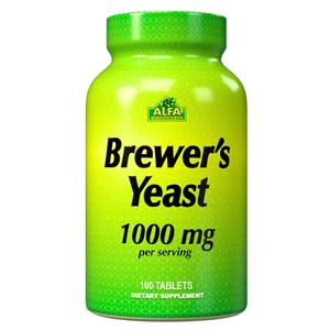 Brewers Yeast-100 tablets-immune Support -Enhance Energy - Digestive Support - Picture 1 of 3