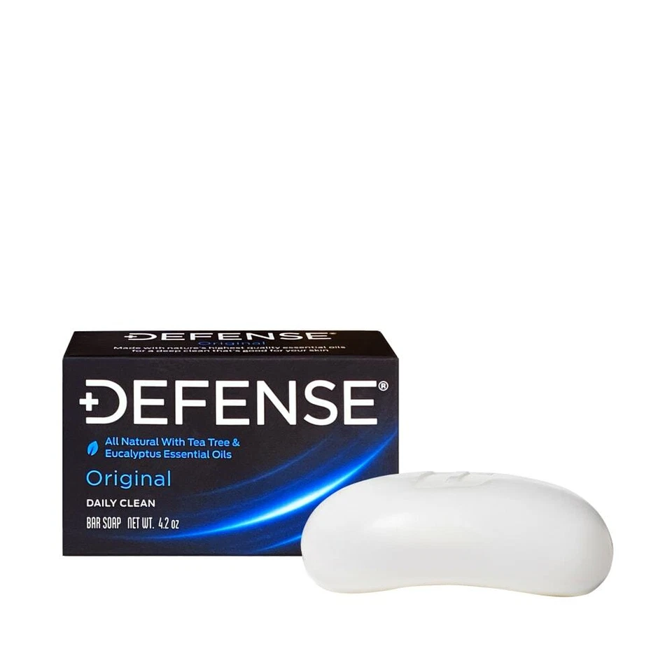 DEFENSE | Original Soap Bar | Tea Tree Oil Natural Herbal Eucalyptus Therapeutic - Image 1 of 1