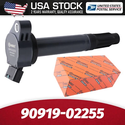 Durable Ignition Coils High Quality 90919-02255 1pc For Lexus IS250 2006-2012 - Image 1 of 4