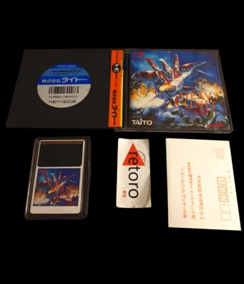 HEAVY UNIT PC-ENGINE TurboGrafx NEC Hu card HuCard JAP PCE Pc Engine Taito - Imagen 1 de 2
