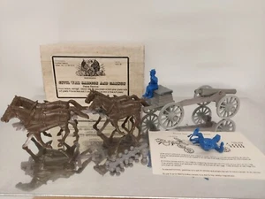 Rare Marx Reissue ACW Civil war CANNON and Caisson set no MX917B B15 - Picture 1 of 7