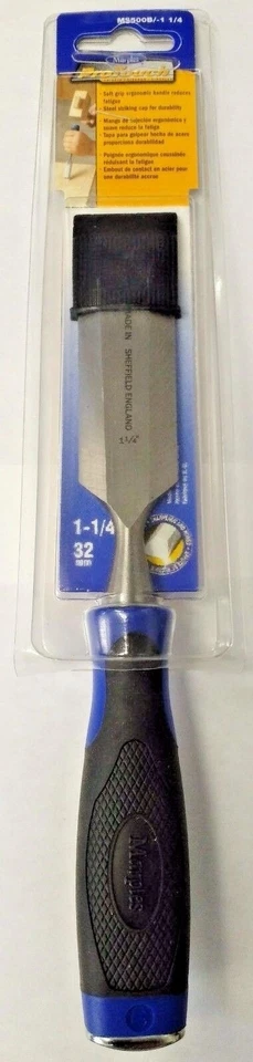 Irwin Marples MS500B/1-1/4" Pro Touch Chisel With Striking Cap England - Image 1 of 1