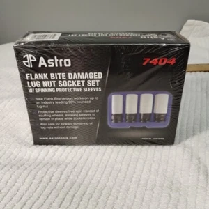 Astro Pneumatic 7404 Flank Bite Damaged Lug Nut Socket Set (E) - Bild 1 von 5